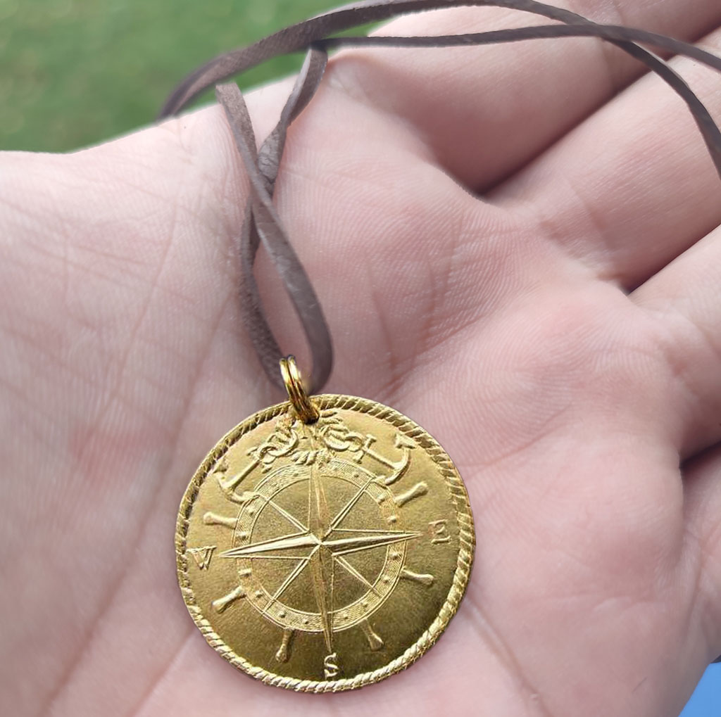 Pirátská mince na přívěsku - Obrázek 4